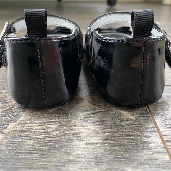 2/$8 Koala Baby Patent Leather shoes size 3 black - Picture 5 of 9